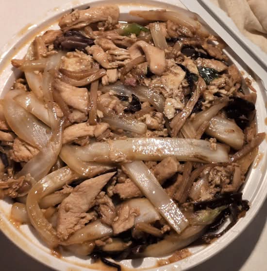 129. Moo Shu Chicken 木鬚雞絲